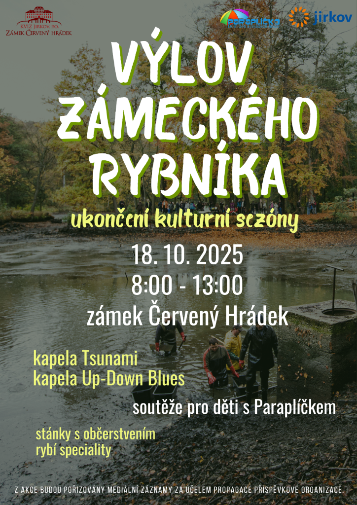 Výlov zámeckého rybníka