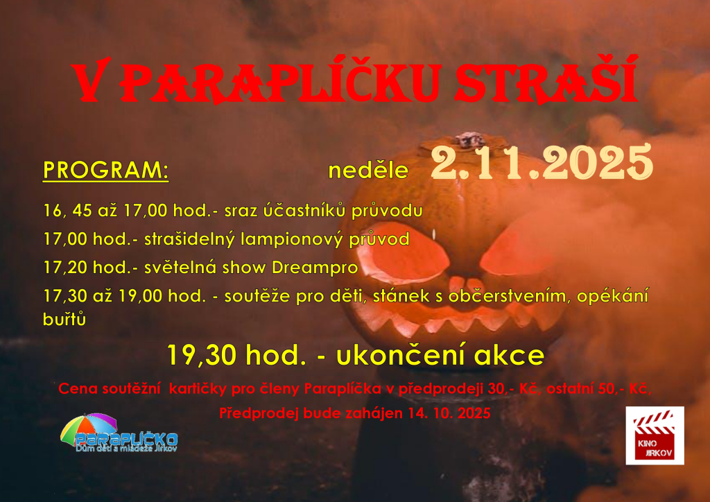 V Paraplíčku straší